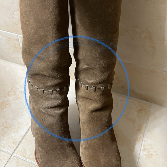 Tory Burch Contraire 90MM suede knee boots - Picture 16 of 16